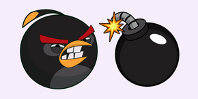 Angry Birds Bomb cursor