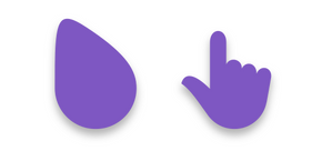 Oreo purple cursors