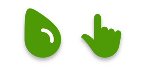 Oreo spark green cursors