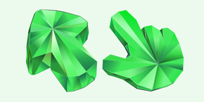 Emerald Texture cursor