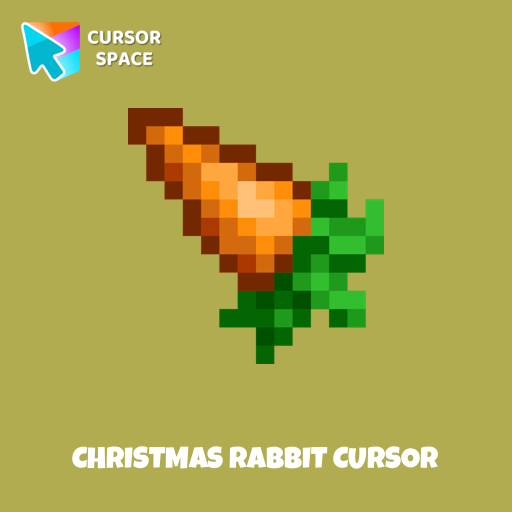 Christmas Rabbit cursor