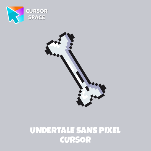 Undertale Sans Pixel cursor