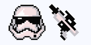 Stormtrooper Pixel cursor