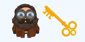 Minion Rubeus Hagrid Character cursor