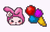 My Melody Pixel cursor