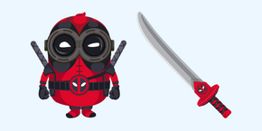 Minion Deadpool Character cursor