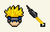 Naruto Pixel cursor