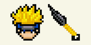 Naruto Pixel cursor