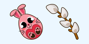 Easter Egg Bunny cursor