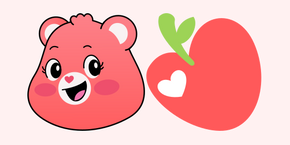 Smart Heart Bear cursor