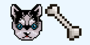 Husky Pixel cursor