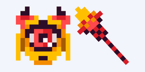 Monster Pixel cursor