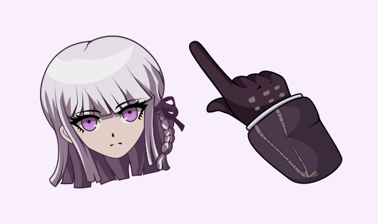 Custom Cursor Danganronpa Kyoko Kirigiri