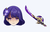 Raiden Shogun cursor