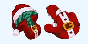 Santa Claus Costume cursor