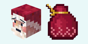 Santa Claus Minecraft Skin cursor