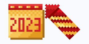 Calendar Pixel cursor