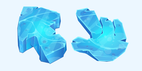 Ice Texture cursor