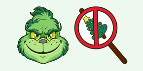 Angry Grinch cursor