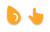 Oreo spark orange cursors