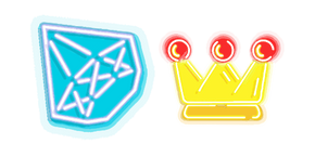 Diamond and crown cursors