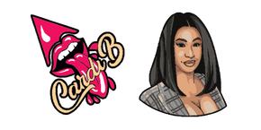 Cardi B cursor