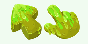 Slime Texture cursor