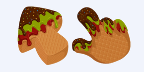 Ice Cream Texture cursor