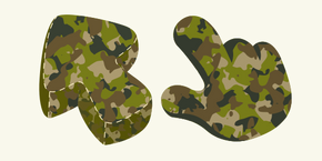 Military Uniform Texture cursor