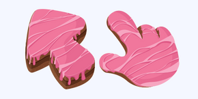 Cake Texture cursor