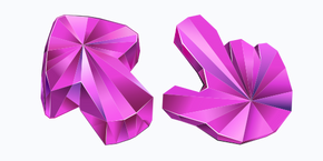 Pink Sapphire Texture cursor