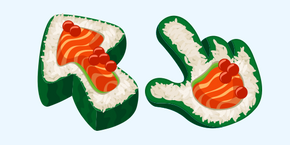 Sushi Texture cursor