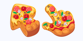 Pizza Texture cursor