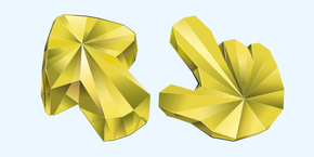 Yellow Sapphire Texture cursor