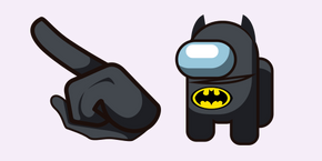 Among Us Batman Character cursor