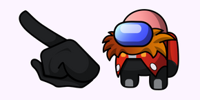 Among Us Doctor Eggman Character cursor