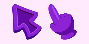 Purple cursor