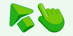 Green cursor