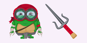 Minion Ninja Turtle Character cursor