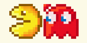 Pac-Man Pixel cursor