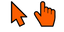 Orange cursor