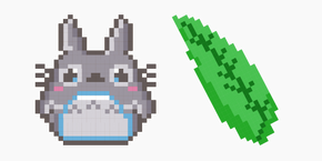 Totoro Pixel cursor