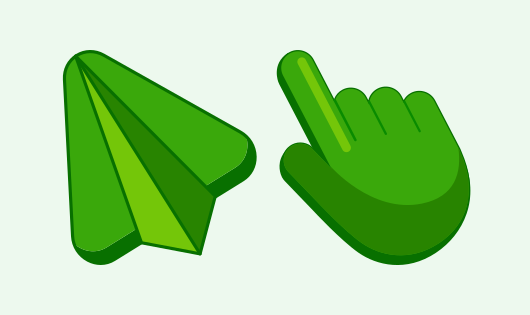 Cursor Flying Green Pack