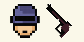 Robocop Pixel cursor