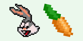 Bugs Bunny Pixel cursor