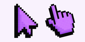 Default Purple Pixel cursor