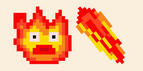 Calcifer Pixel cursor