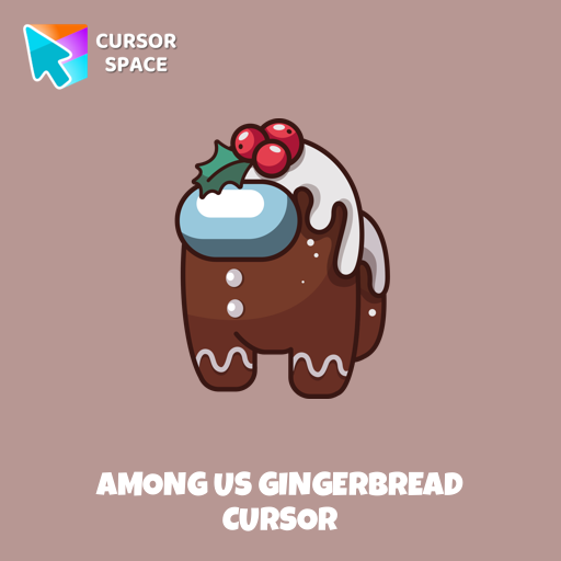 Among Us Gingerbread cursor