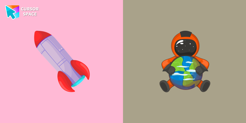 Astronaut cursor