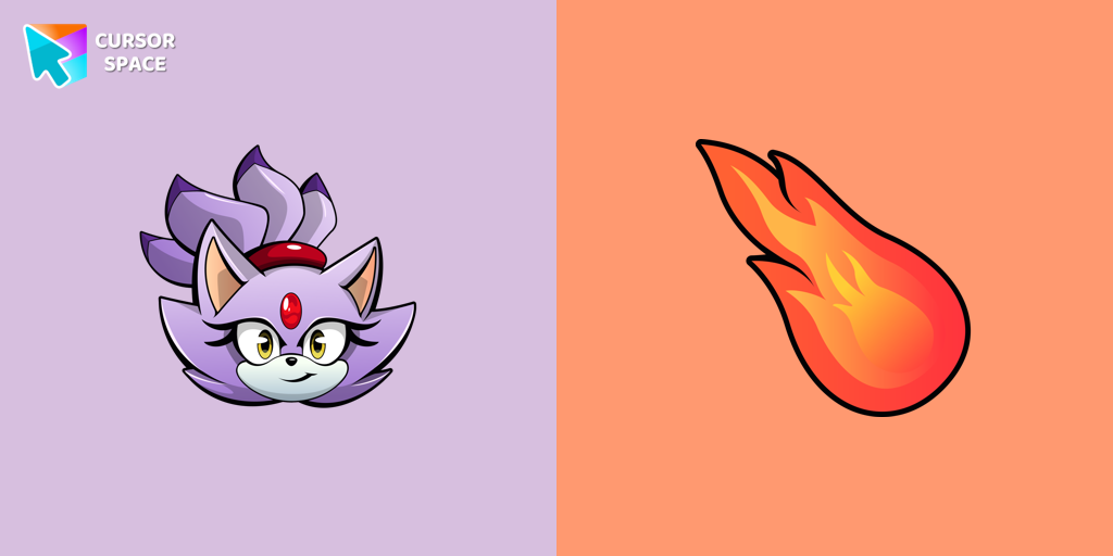Blaze the Cat cursor